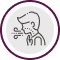 icono de pulmones