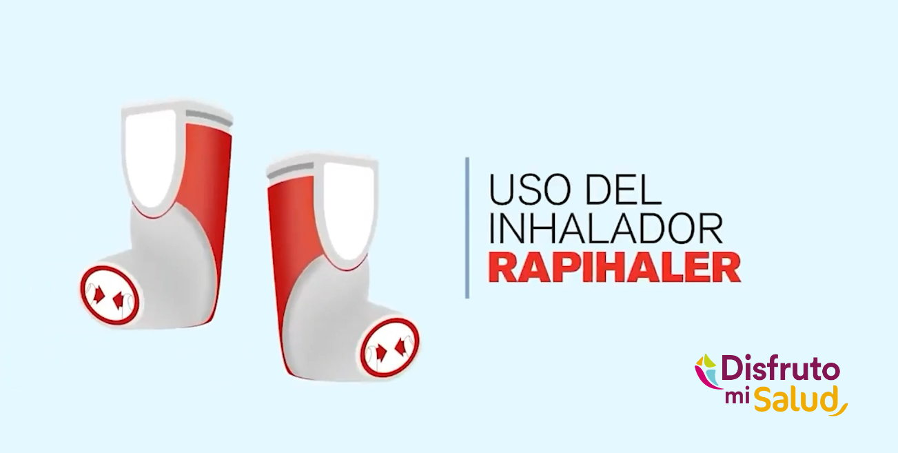 Uso del inhalador rapihaler image