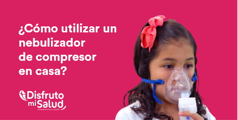 ¿Cómo utilizar un nebulizador de compresor en casa? image